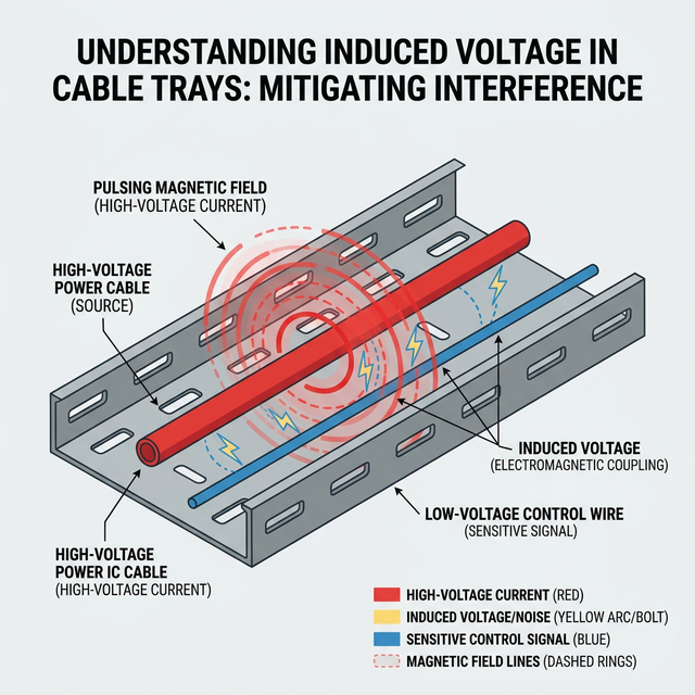 Induced Voltage Simple Illustration